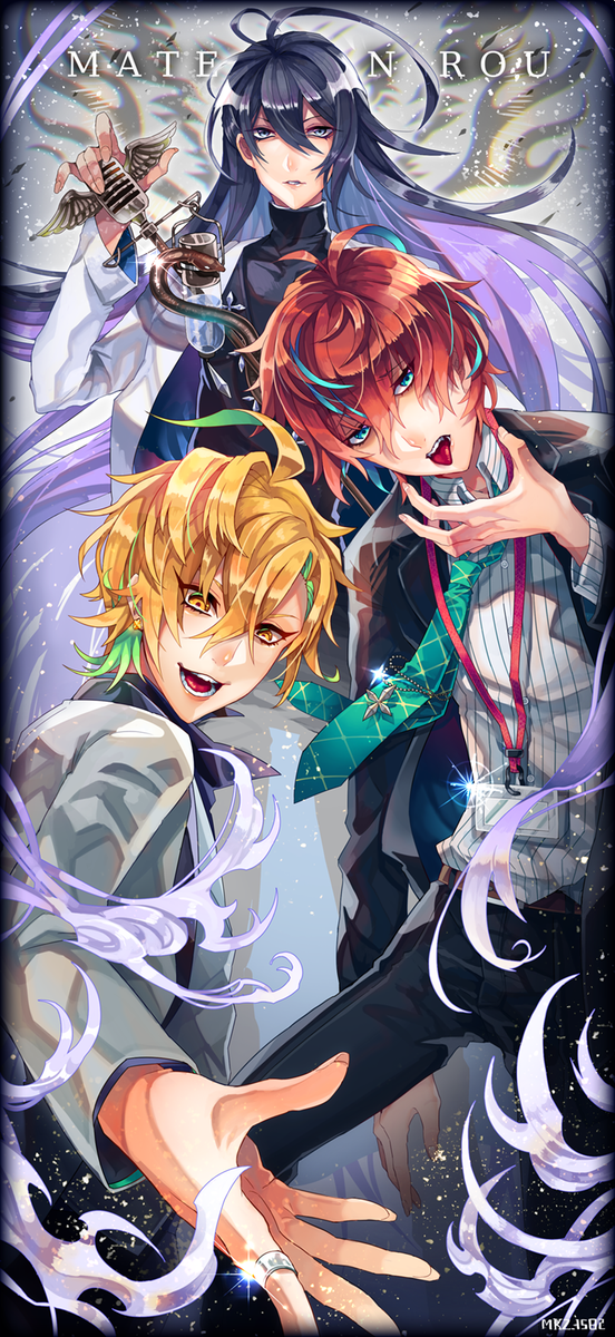 魅屑 観音坂独歩を ヒプノシスマイクというジャンルの観音坂独歩をぜひ ぜひ甘ちゃんの絵柄で拝みたいんじゃ 参考画像こんな感じ ちょっと公式の絵無断転載出来ないから私の絵になってしまってごめん T Co Enz9ii8s