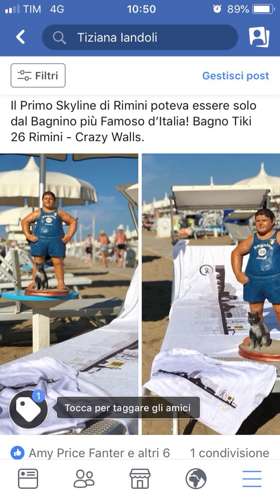 Rimini Skyline- Bagno Tiki Ventisei Rimini. Crazy Walls