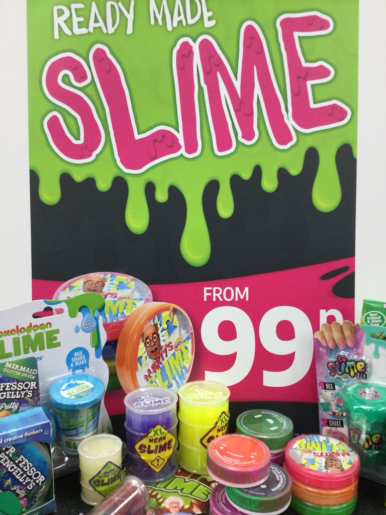 Ryman_GPS's tweet photo. Keep the little ones busy this summer holiday with our ready made slime from only 99p. Stu #greatportlandst https://t.co/3PjTZBXNz4