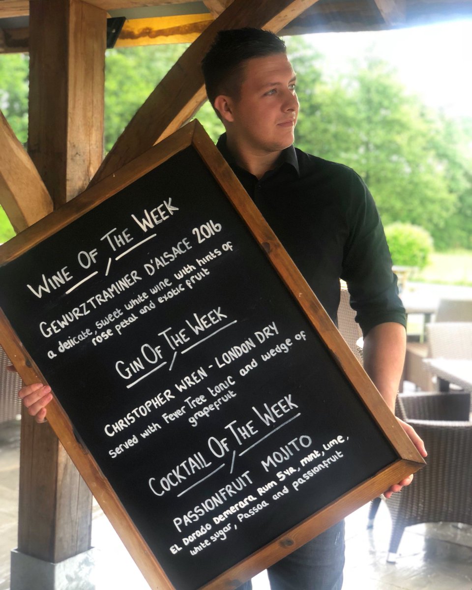 Aiden is very content with this weeks bar specials, picked carefully to match all of our foodie specials we have on this weekend!🥂🍹 Standby to see what we are featuring on this weekends specials, you won’t be disappointed‼️