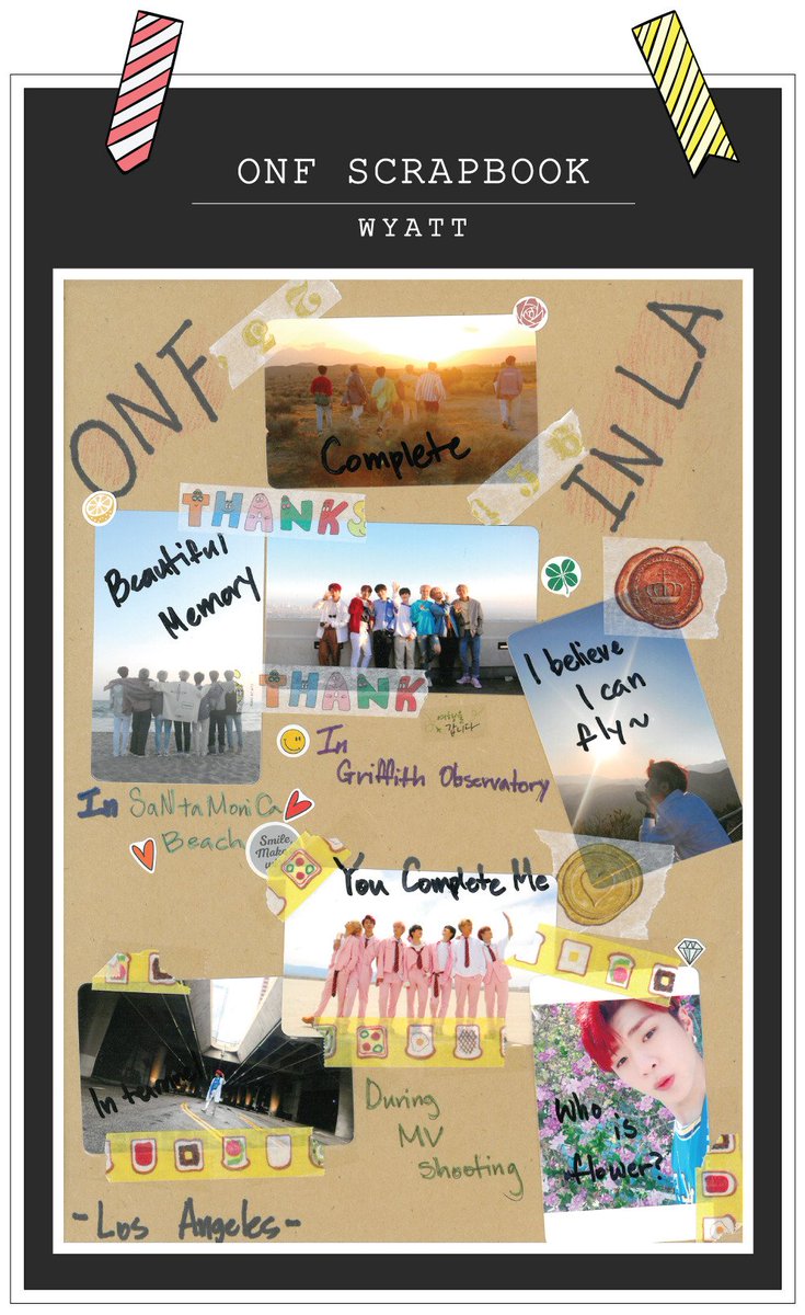 onfturkey's tweet photo. [#ONF1stAnniversary] 03.08.2018 FANCAFE güncellemesi: 

ONF - FOTOĞRAF ALBÜMÜ (Scrapbook) etkinliğinde paylaşılan fotoğraflar❤️Fotoğrafın üstündeki yazıları daha sonra çevireceğiz!

ONF - SCRAPBOOK 💡WYATT💡

#축데뷔1주년 #온앤오프 #ONOFF #ONF #ONF_DAY https://t.co/28xqm6mDH6