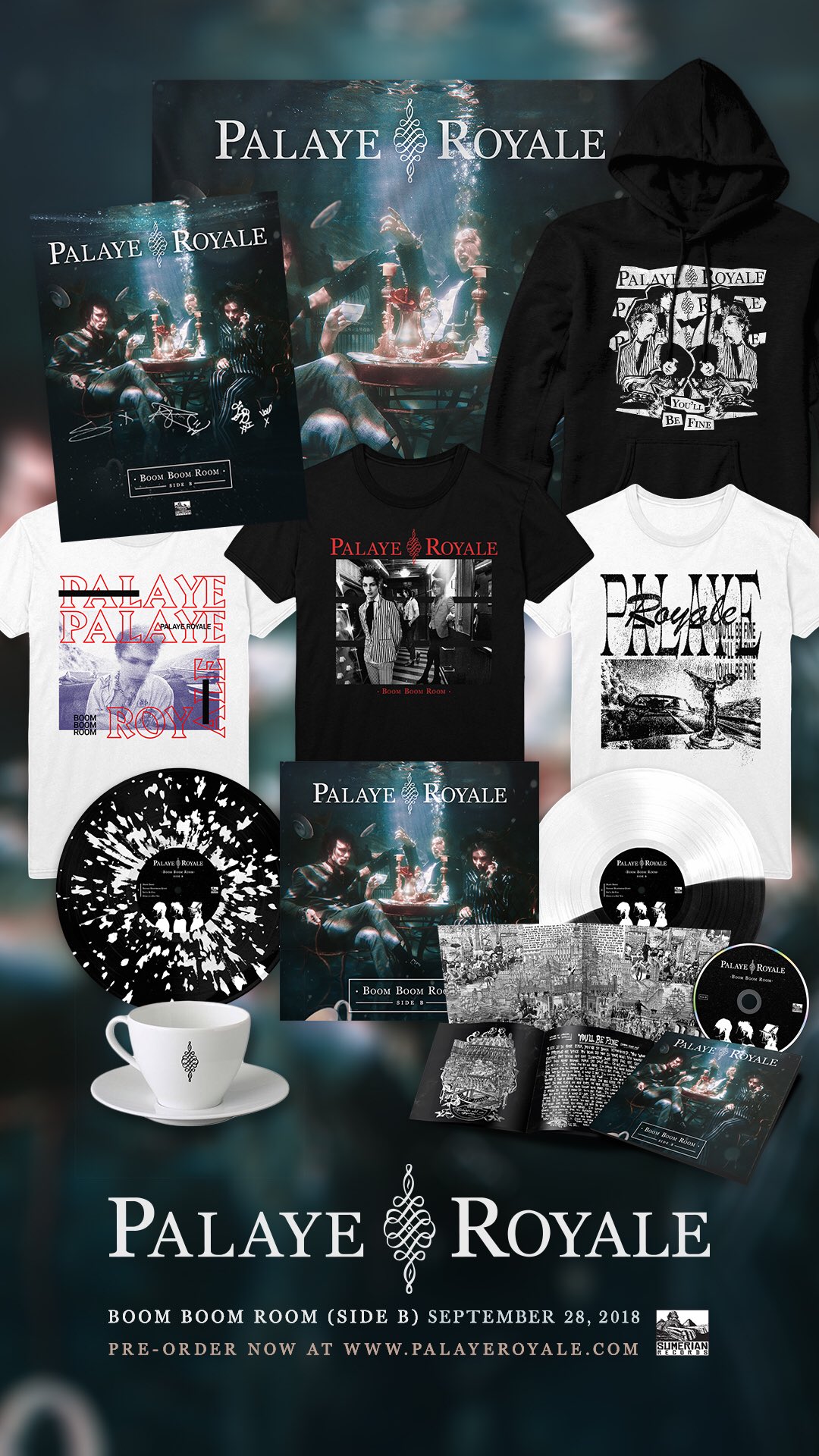 Palaye Royale Boom Boom Room Side A Cd Worldwide Shipping fullmark