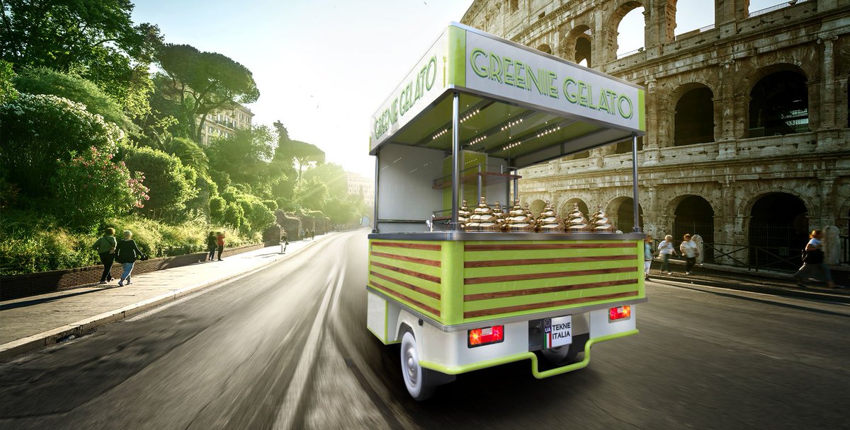 Go along new roads!
Discover the "Green" Don Cola, an Electric Ape Piaggio to serve food. Vintage style link you to the future.
Here, we're explain how >> ow.ly/kxBK30lfEwL