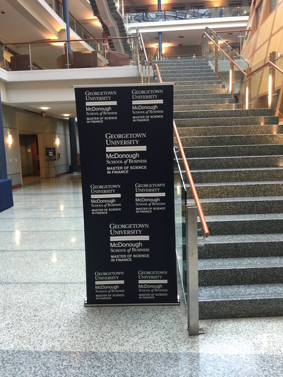 GeorgetownMSF's tweet photo. It’s the first day of the on-campus orientation for #GeorgetownMSF VI (Class of 2020)! https://t.co/CQaBpqJ639