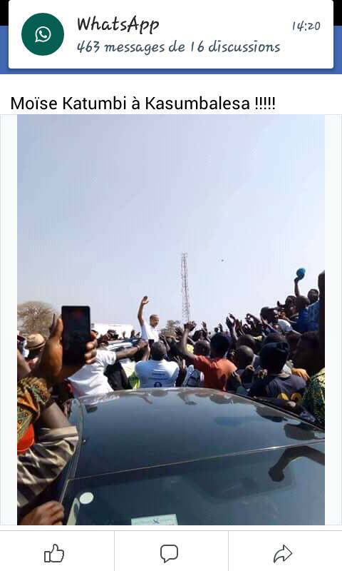 Bienvenue à Moïse Katumbi, qui est de retour dans son pays. Cet évènement est la preuve que la résistance pacifique vient toujours à bout de la violence gratuite et imbécile. Félicitations au brave peuple du Katanga, pour avoir bravé la peur et l'arbitraire. À nous la victoire.