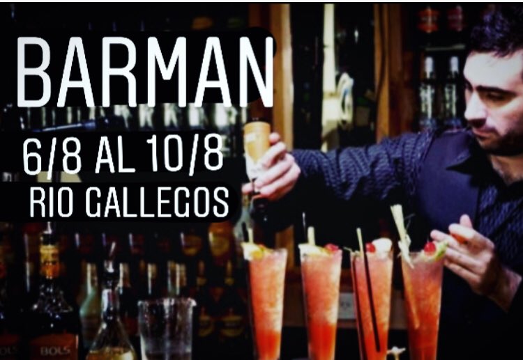 Curso de Barman en Rio Gallegos. Del 6 al 10 de Agosto, Seccional El Calafate 👩‍🍳Prof. Diego Mato 🍸<a href="/diegomato/">eliminada</a>
Para más información comunícate llamando al 📞 +54 11 4341 8021
#uthgra #elcalafate #riogallegos #gastronomia #hoteleria #profesionales #capacitaciones #agosto2018