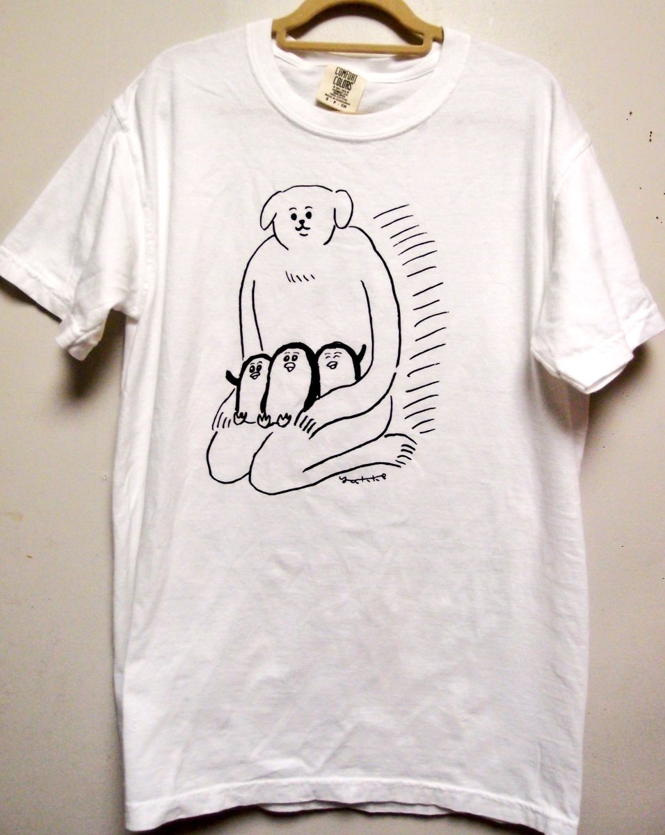 新作Tシャツ「スライディング正座」おおきめサイズなのでSでもゆとりがあります。(サイズS/M)#TSUMARUTOKO 