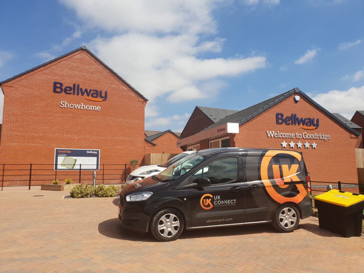 UKConnectLtd's tweet photo. To finish off the week #TeamUKConnect have been installing Site Connect on Bellway Homes' quirky sales office near Leicester.
Check out the solution at https://t.co/eM0RwJgdH7. https://t.co/llsdnwXn5R