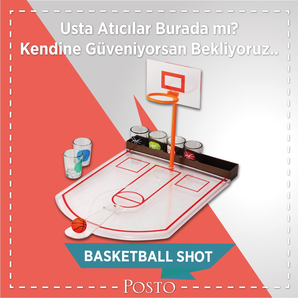 Basketball oynamayı sevenler toplansın evde shotlı Basketball keyfi POSTO'da.
.
.
.
#hammershot #evkeyfi #adultgame #yetişkinoyunları #ilginçürünler #rulet #shut #izmir #alsancak #postodesign #dijitalbaskı #promosyon #hediyelikeşya