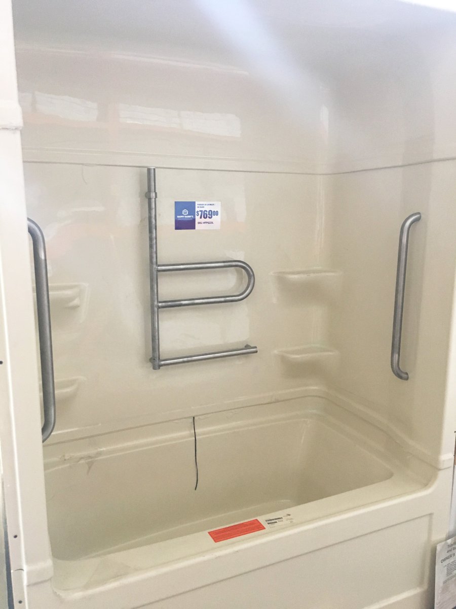 Just Arrived: Truckload of Showers, Tubs and Surrounds.