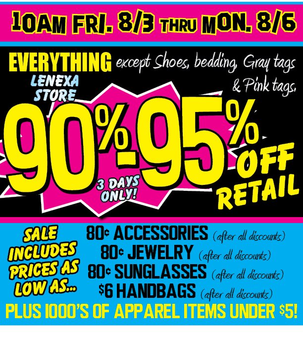 halfofhalf's tweet image. Whos ready for Tax-Free weekend?!?!?! Whos ready for already great deals?!?!?!?! If you can answer yes to both of these, then your ready to shop at Half of Half! Visit halfofhalf.com  to find the location nearest you!!!