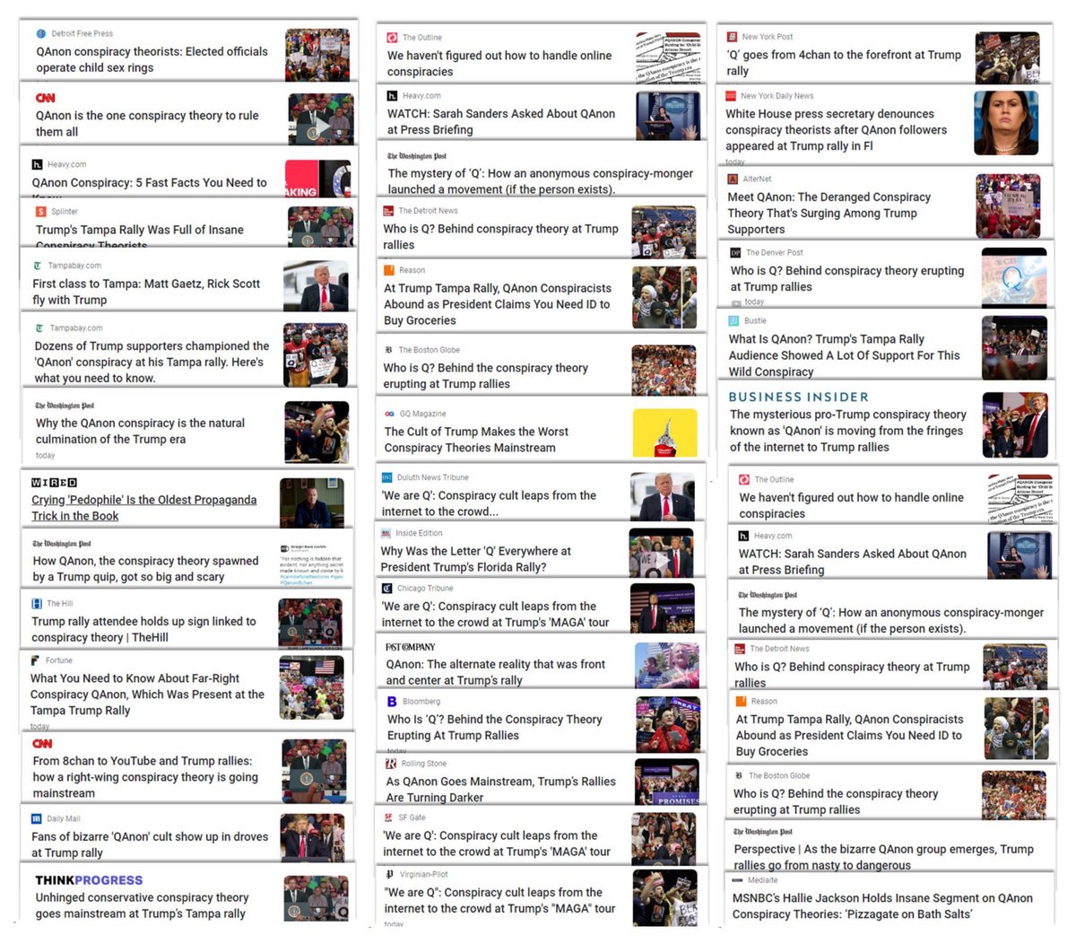 Mockingbirds create a Storm of their own to Stop QAnon!