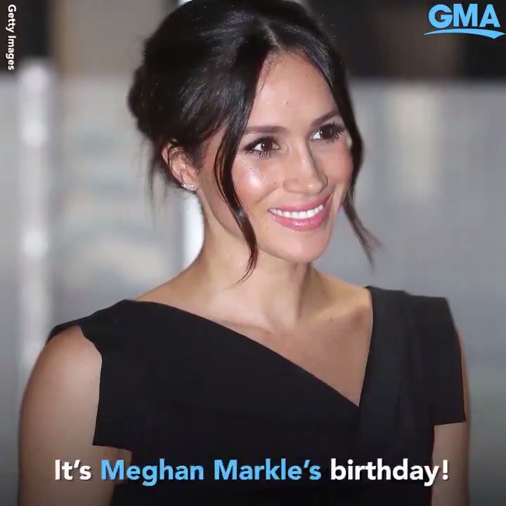 Happy 37th birthday to Meghan Markle, the Duchess of Sussex!  