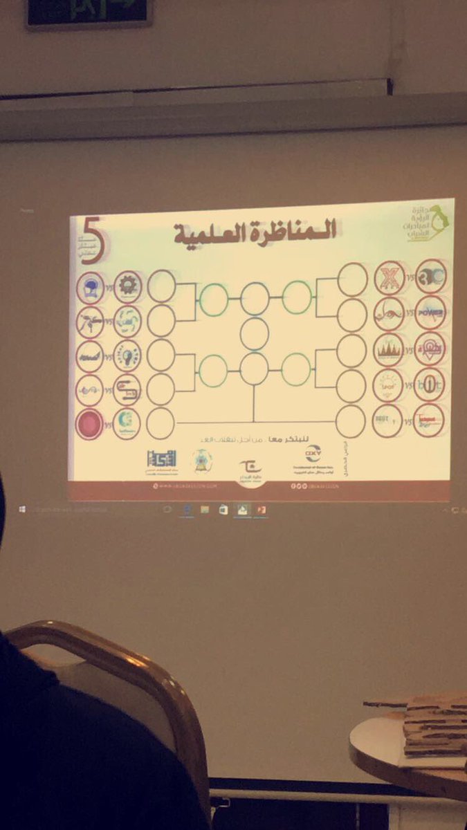 NADHRA_5's tweet photo. #يحدث_الآن المناظرة العلمية بين الشركات الناشئة في #مائة_مبتكر_عماني_5 لخلق جو من الترفيه، و #شركة_نظرة تنافس شركة باور💪🏻. https://t.co/8q9rvSbW2c