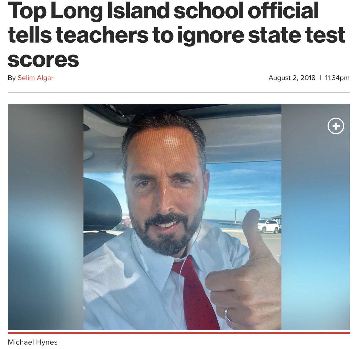 lguisbond's tweet image. I LOVE this superintendent! nyp.st/2na90ok #MoreThanAScore #LessTesting