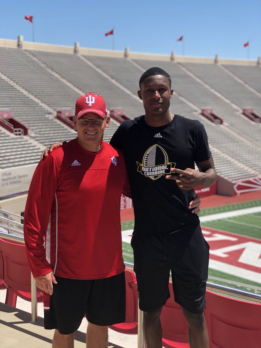 Hoosiers's tweet photo. Georgia WR commits to Indiana over Michigan, others https://t.co/sjEzc5RUrH https://t.co/jE8YWLt1mh