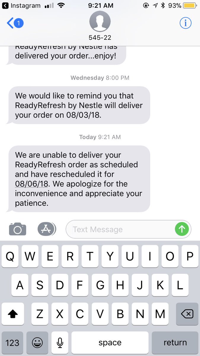 mellyrivvs's tweet image. Disappointed, but not surprised. Same bullshit with every delivery. #worstserviceever @ReadyRefresh #readyrefresh