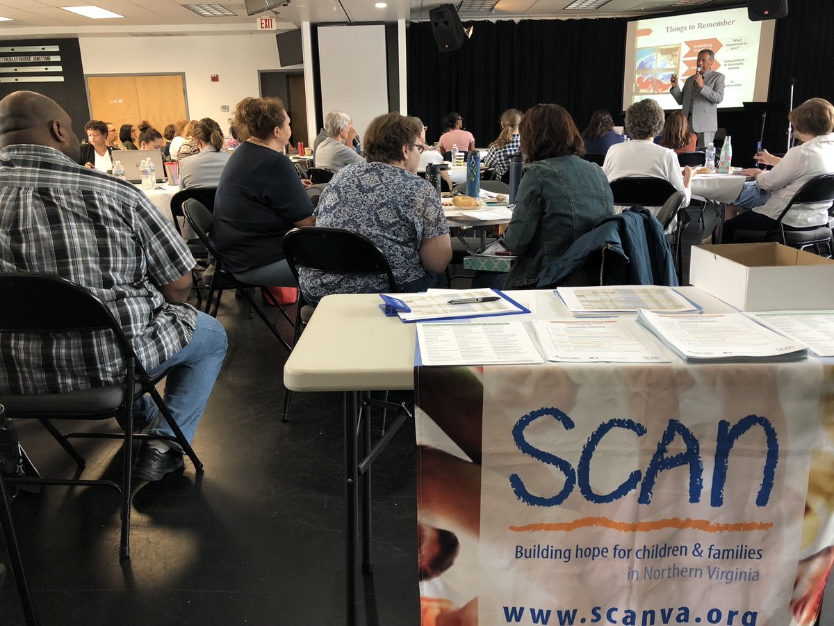 SCANofNOVA's tweet photo. It's a full house as we begin our discussion of the #rootsoftrauma. Thank you Dr. Brian Sims from NAMHPD for kicking off our day of training! https://t.co/j3SJ7peiUl