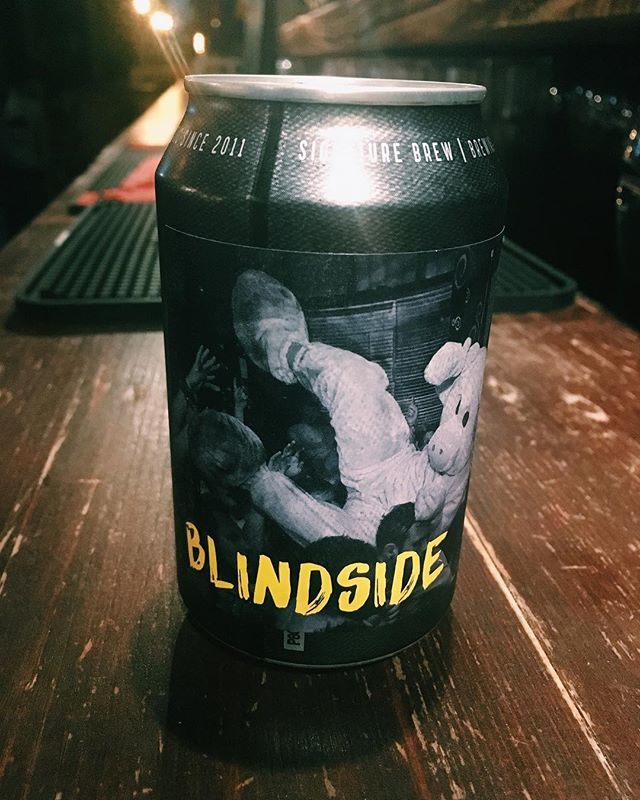 Brewed in collaboration with Manchester Punk Festival &amp; @lightyearband we’ve got the limited edition Blindside in stock!! Limited edition and there’s about 30 left after last night. It’s a 5.9% DHH Lager you NEED to try! #RebellionFestival #SignatureBrew… ift.tt/2vtlI5g