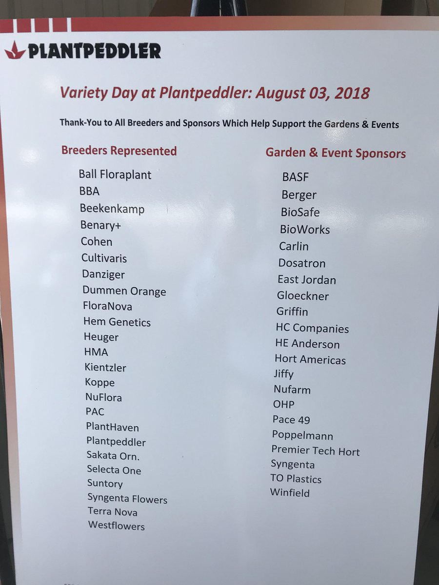 jefflhermes's tweet image. Plantpeddler variety day.  #winfieldpro.  #plantpeddlar