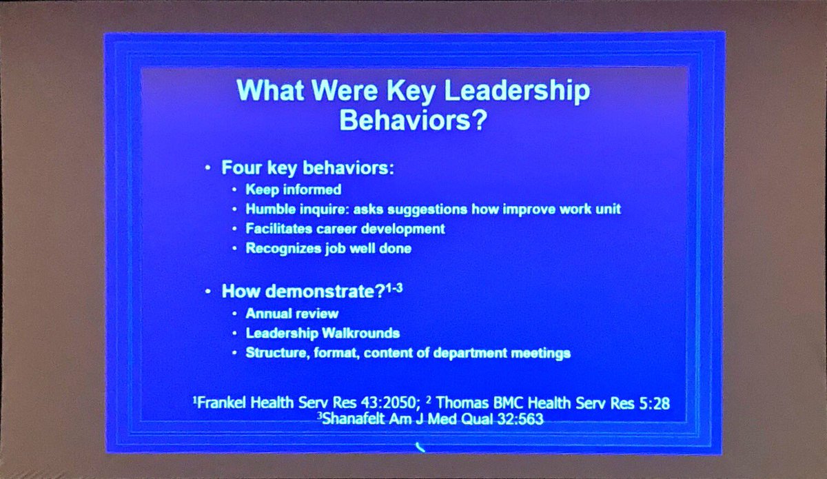 DeanMeltzer's tweet image. Fortunate to have Dr Tait Shanafelt @RadiologyACR #ISC2018 d#emphasize leadership behaviors that mitigate against #burnout