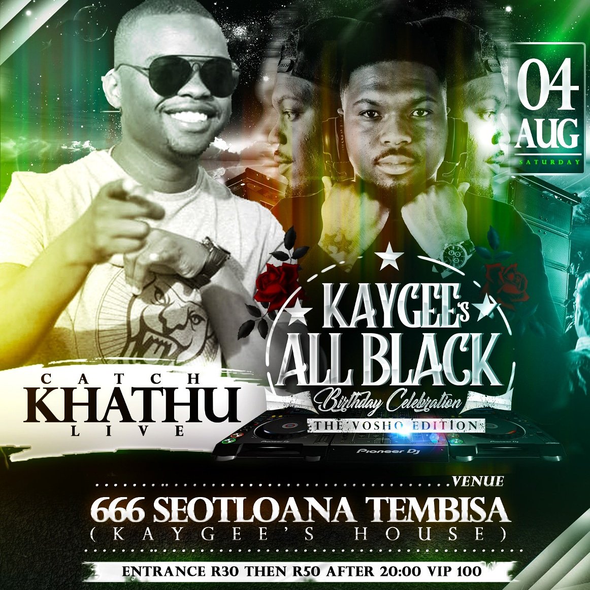 Dj_khathu's tweet photo. I'm in Tembisa this Saturday for my boy @kaygee_thevibe 's birthday party it's gonna be too much  #Djkhathu #Khathu #NowadaysBoss #NowadaysDj #SexyHiphop #VendaDj🔥🔥🔥🔥 https://t.co/4atDAqWnjW