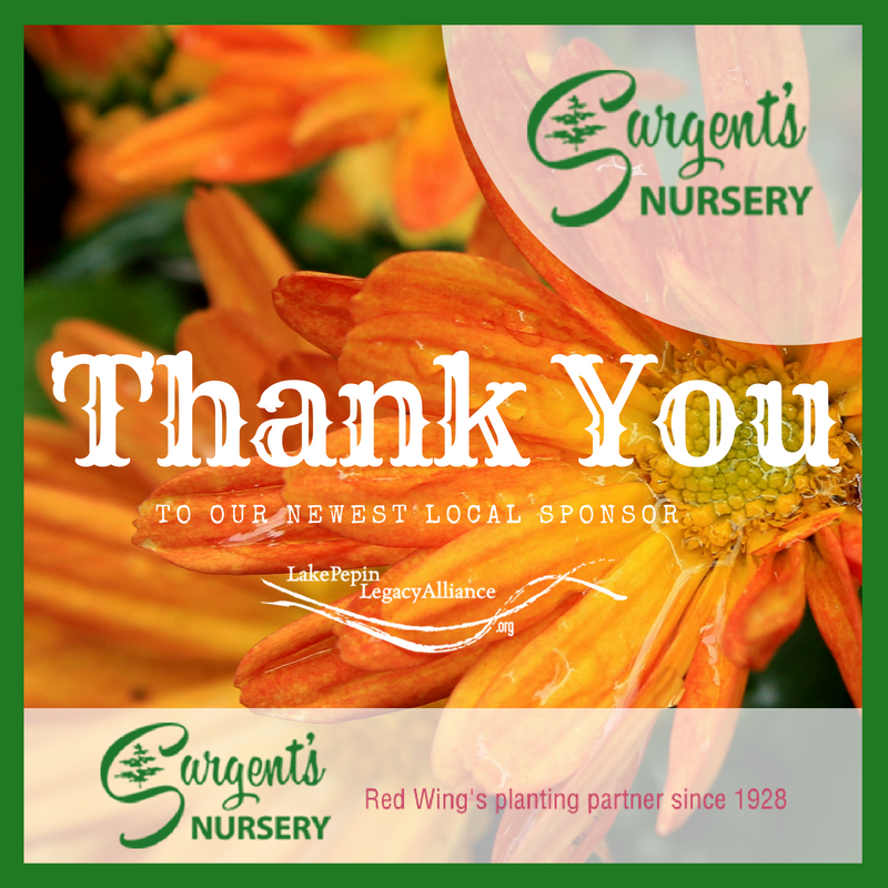 Sargent's Nursery is supporting efforts to protect Lake Pepin. Thank you for becoming a local LPLA sponsor. Show them some love! sargentsnursery.com