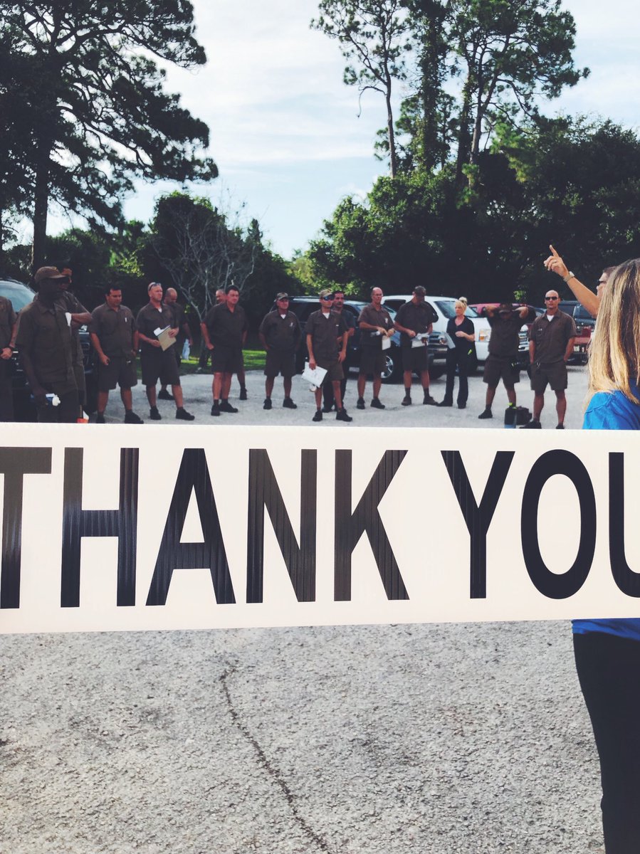 We love #UPS!! Waving goodbye to your favorite delivery drivers for the start of their day and HELLO to our #CampaignKickoff with UPS. #UnitedWayLovesUPS #UWIRC