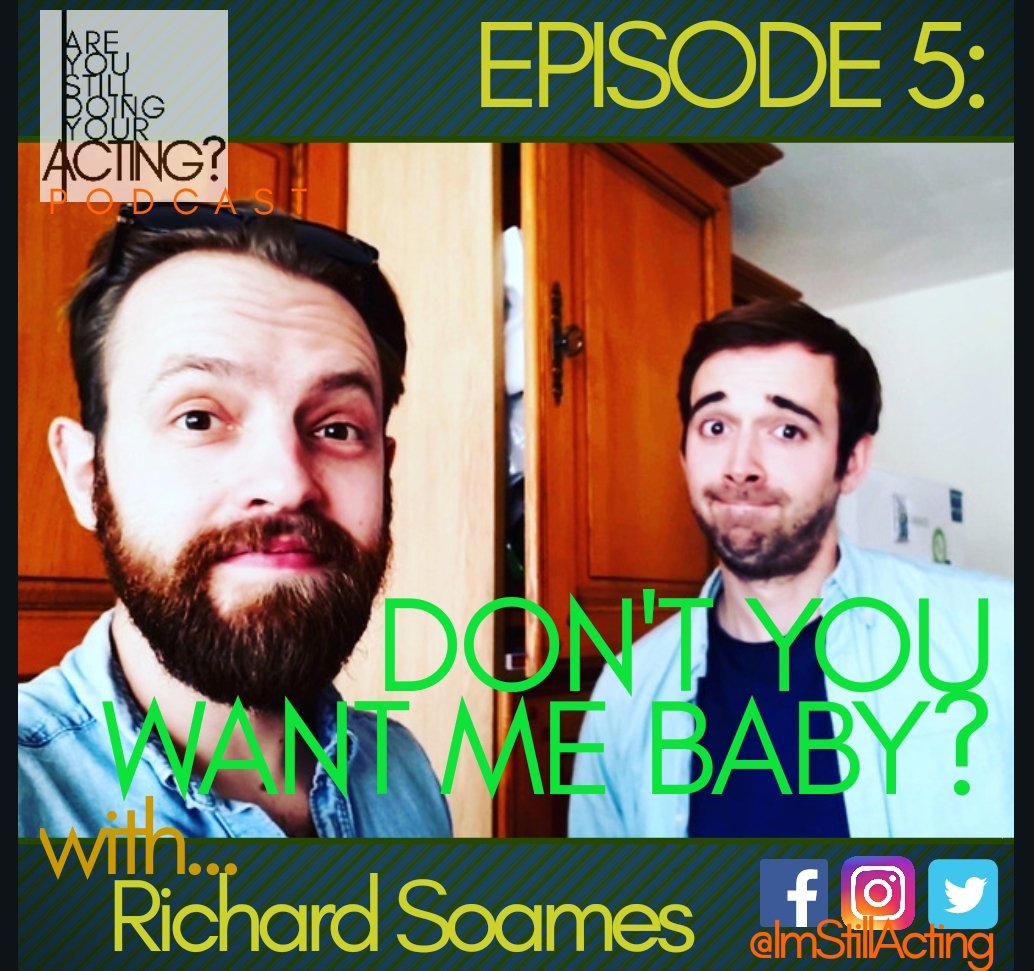PeopleIMadeUp's tweet photo. It's only bloody episode 5 with Celebrity Comedian @richardsoames isn't it? Somes far, Soames good.
#podcast #aysdya #acting #auditions
Listen here: https://t.co/qYlRCkXgzH https://t.co/eJMrGFkQ9M