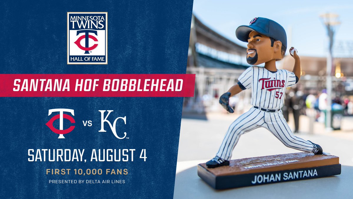 RT for a chance to win a signed Johan Santana #MNTwins HOF bobblehead!

Join us for his induction ceremony tomorrow before the game: twinsbaseball.com/TwinsHOF