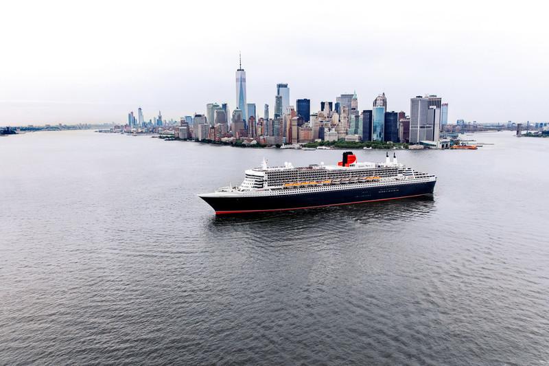 cunardline's tweet photo. Queen Mary 2 has arrived in New York today. She departs this evening and will begin her Eastbound Transatlantic Crossing.

More information about the Transatlantic Crossing here: https://t.co/F9F7NOkku7 https://t.co/UuQZGm7Xn2
