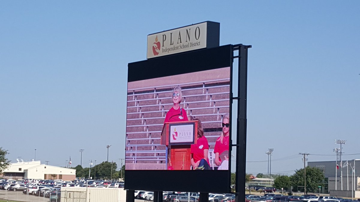 "You are an integral part of our story." Missy Bender, President of the Plano ISD Board of Trustees #iamPlanoISD