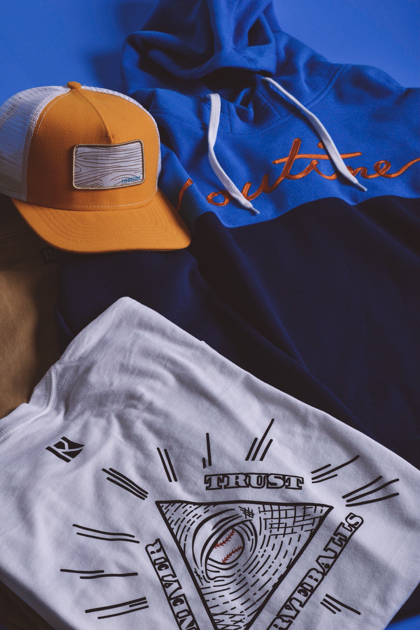 routine baseball hats