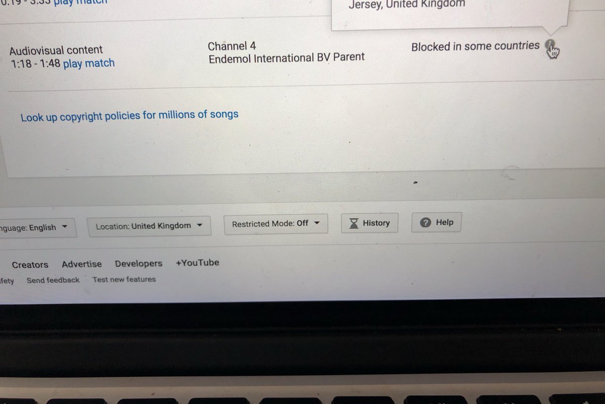 LadyLeshurr's tweet photo. Hello @Channel4 can you explain to me why you’ve blocked #QS7 in 5 different countries when the video has nothing to do with your TV channel?? 🤔 https://t.co/pWBOOkgE3Q