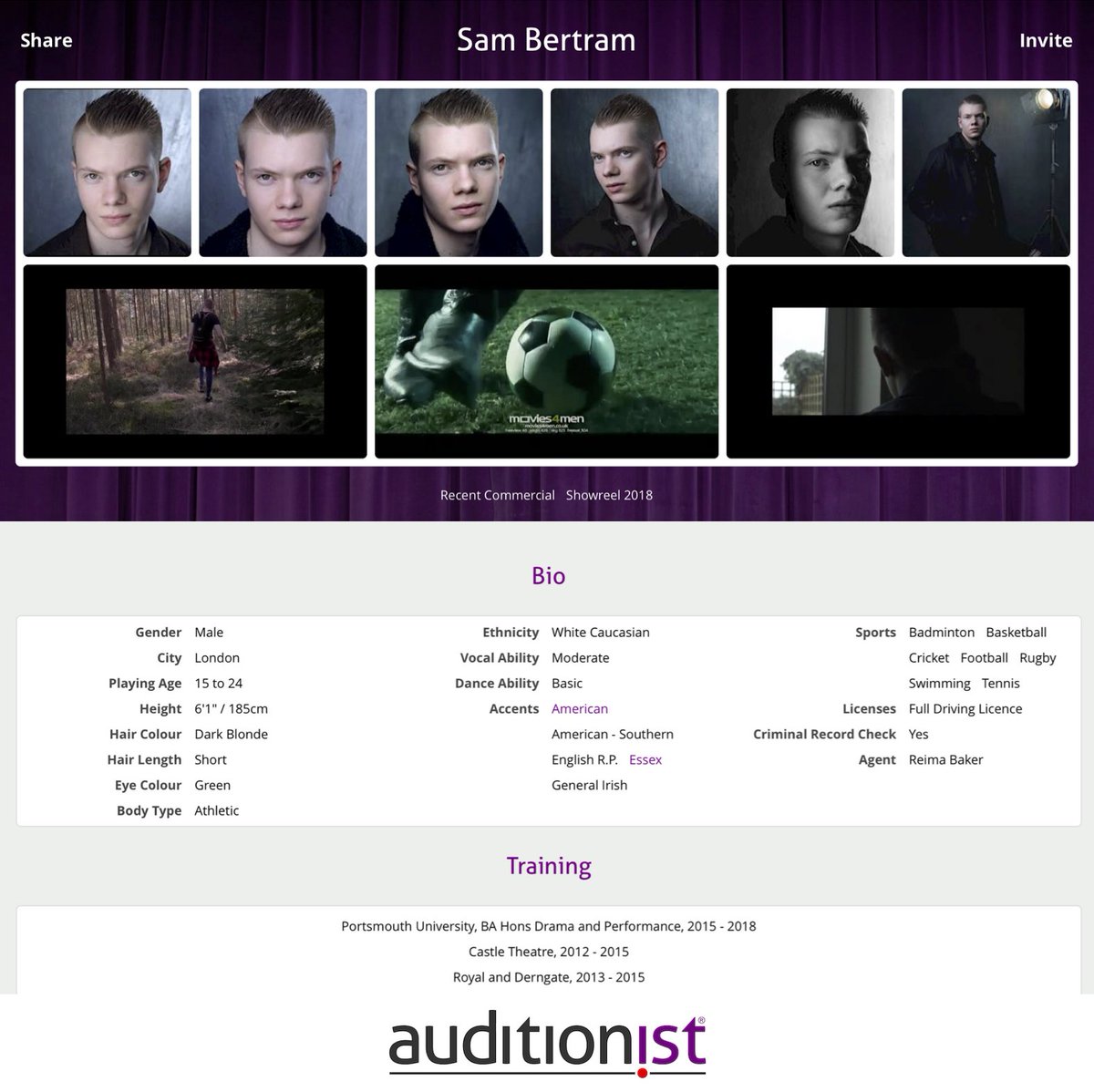 Auditionist tweet media