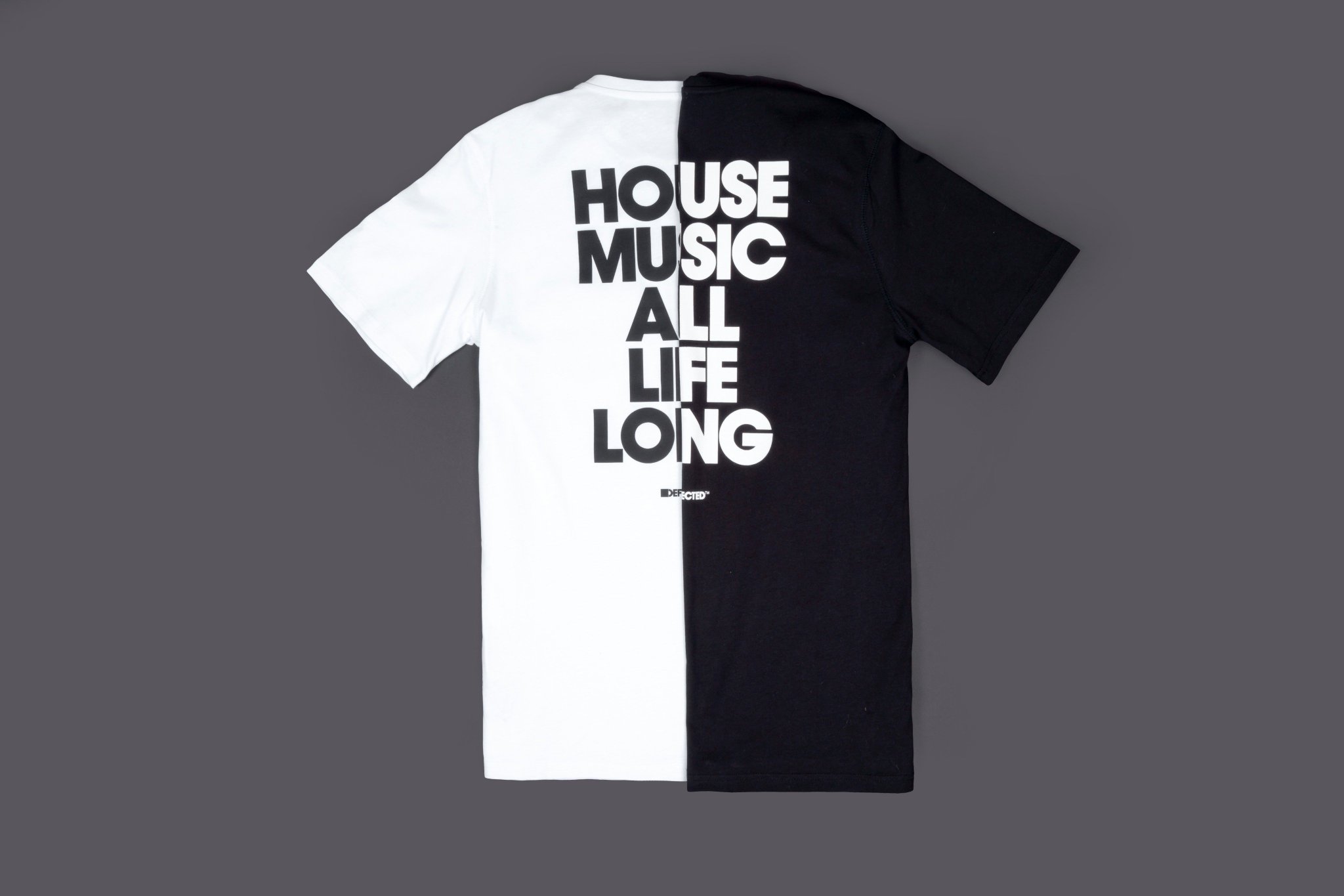 Odmah Makadam Dugme Defected T Shirt White Dimaggio Kalishworkshops Com