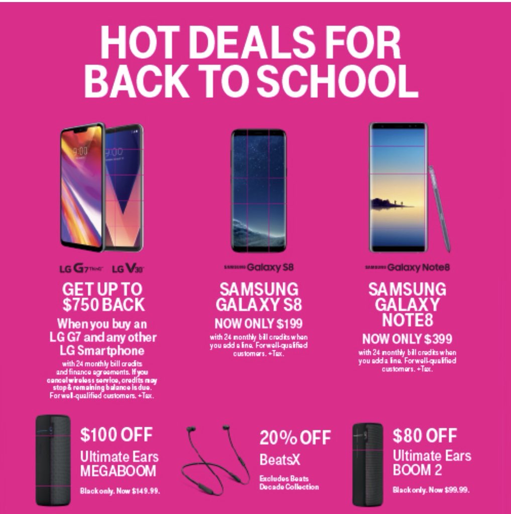 ABagford's tweet photo. Ready for some mind boggling prices?! Check out our back to school deals!! #maysville #tmobile @gary_weisgerber @TonyDryden5 @Joshhall513 @jglass7268 @k_simp72 @ARod_013 https://t.co/5CLMyIqrhI