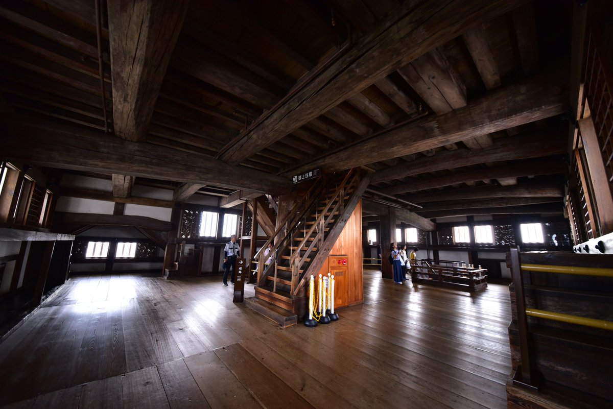 ユキカゼ 無心で撮った姫路城大天守内部の写真