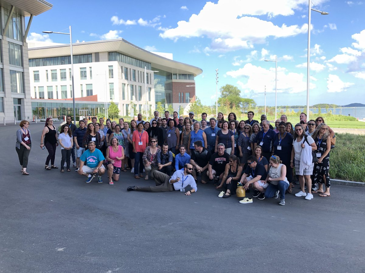 AHSTechTeacher's tweet photo. Awesome week of #CSDiscoveries with our BATEC cohort @UMassBoston with @MrFellerCS, @brickware and 90 of our new favorite teachers from across #Massachusetts!! https://t.co/iLLEdkKXXp