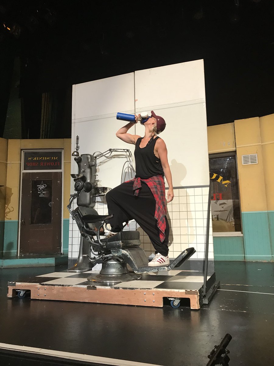 VikkiBussell's tweet photo. Rehearsals so far for #LSOH2018 what a blast working with the best creative, tech &amp; cast! #choreographer #cochoreographer #SYP #musicaltheatre @DouglasYoland https://t.co/uRkH3sPfn3