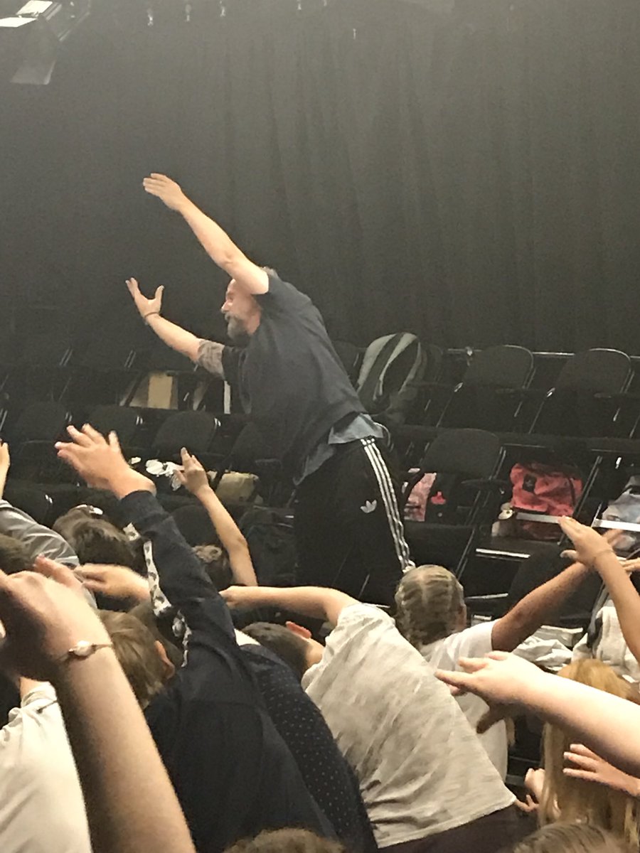 VikkiBussell's tweet photo. Rehearsals so far for #LSOH2018 what a blast working with the best creative, tech &amp; cast! #choreographer #cochoreographer #SYP #musicaltheatre @DouglasYoland https://t.co/uRkH3sPfn3