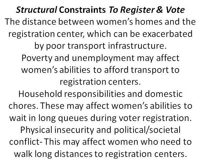 GenderCareInit's tweet photo. #WomenRegisterToVote https://t.co/Rn5kkHgefz