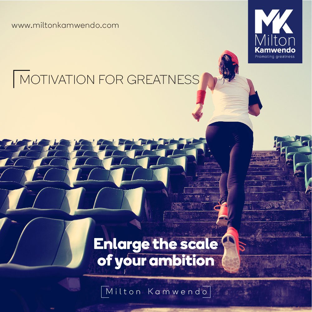There are few goals and places in life where you will arrive in a helicopter. The default mode of transport to #greatness is taking the long and hilly road, step by step. Do not give up even when the road is steep. Keep climbing. 
#MK