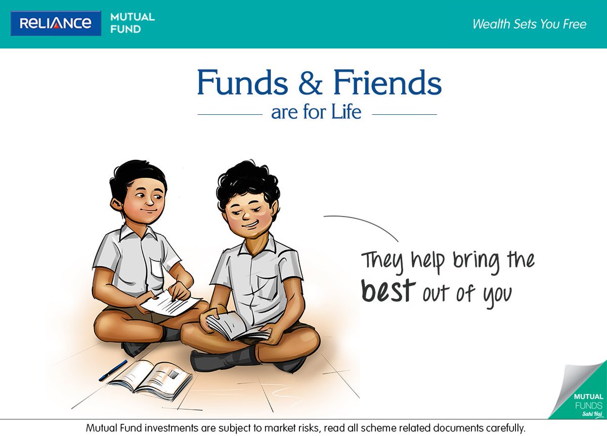 Good friends always aim to bring the best out of you. Similarly, your investments can actually cushion you, to take steps towards your goal and help realise your own potential! #FriendsForLife #FriendshipDay #WealthSetsYouFree

To start planning, visit: wealthsetsyoufree.com