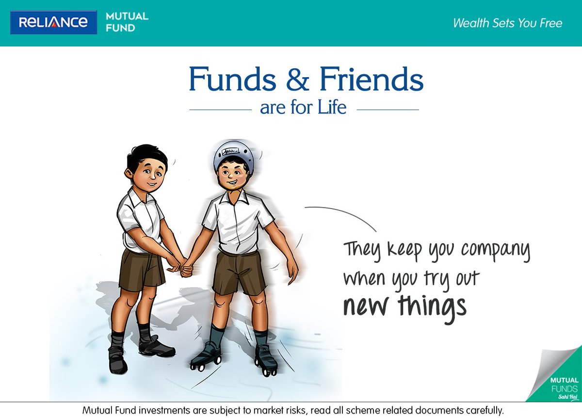 Just like #friends, #Mutual Funds too can provide you support during your journey to success while trying out new things in life. #FriendsForLife #FriendshipDay #HappyFriendshipDay #WealthSetsYouFree

To start planning, visit: wealthsetsyoufree.com
