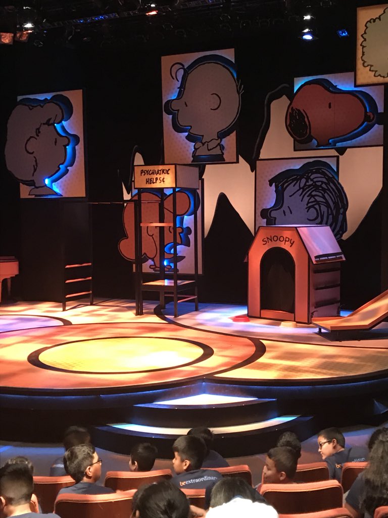 BellExcell2K18's tweet photo. Field Trip Day... Hooray! 🎉Off to see ‘You’re a Good Man Charlie Brown’ with our scholars! 💛 #weareBELL @experienceBELL @chrismi11er https://t.co/BlkEUnmY2z