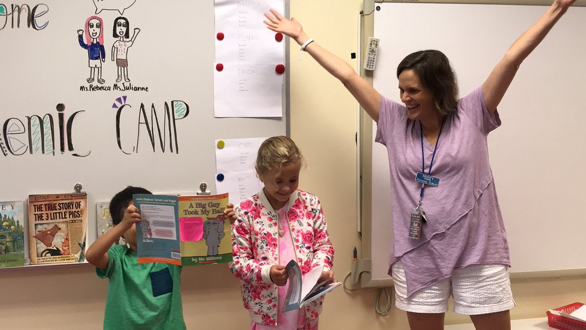 trinityatlcamp's tweet image. Bringing our characters to life: Reader’s Theater performances at camp are the best! #TrinityLearns