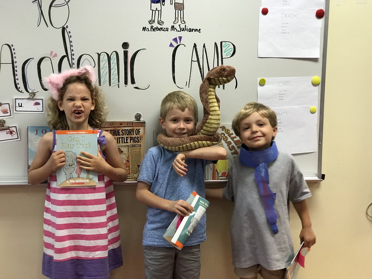 trinityatlcamp's tweet image. Bringing our characters to life: Reader’s Theater performances at camp are the best! #TrinityLearns