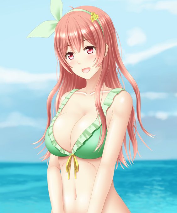 平志人さんがTwitterに投稿した西園ホノカ(ゾンビランドサガ)のイラスト。