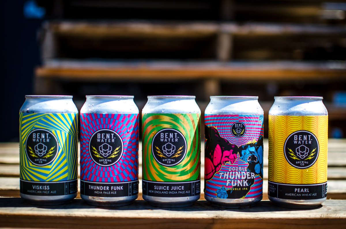 bentwaterbrewco's tweet photo. Grab your favorites to celebrate International Beer Day! #internationalbeerday #ipabeer #neipa #americanale #mabeer #craftbeer #doubleipa #paleale #thunderfunk #sluicejuice #lovethewater #bentwaterbrewing https://t.co/U4A0KMz3I1